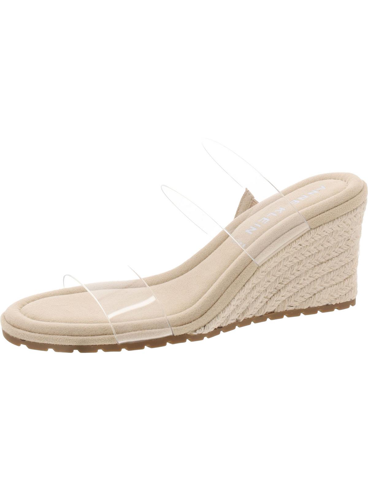 Anne Klein Womens Espadrille Open Toe Wedge Sandals